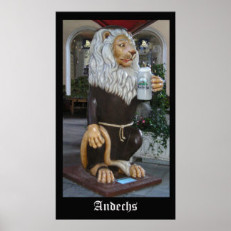Poster Andechs Lion