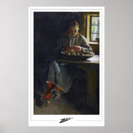 Poster Anders Zorn Zedign Cartaz de Arte #277
