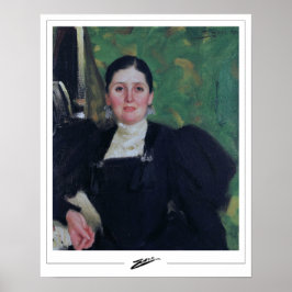 Poster Anders Zorn Zedign Cartaz de Arte #308