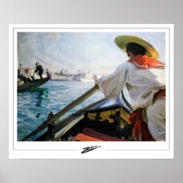 Poster Anders Zorn Zedign Cartaz de Arte #319