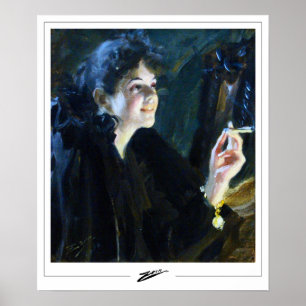 Poster Anders Zorn Zedign Cartaz de Arte #85