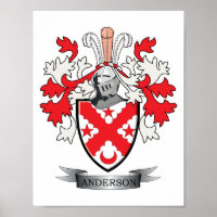 Anderson Family Crest Casaco de Armas