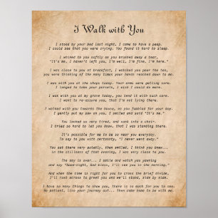 Poster Ando com o Poema de Simpatia do Cachorro
