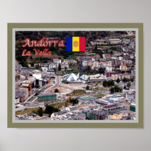 Poster Andorra - La Vella -