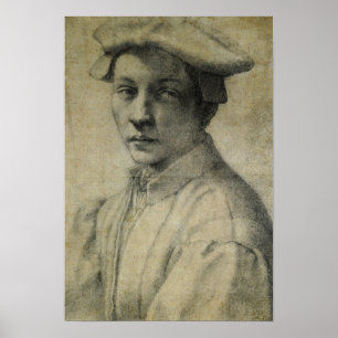 Póster Andrea Quaratesi Retrato de Michelangelo