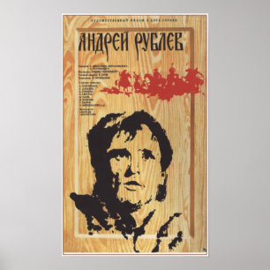 Póster "Andrei Rublev" por Tarkovsky USSR Soviético Movie