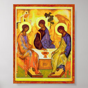 Póster Andrei Rublev - trindade santamente