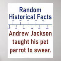Andrew Jackson Ensinou Seu Papagaio A Jurar - Hist