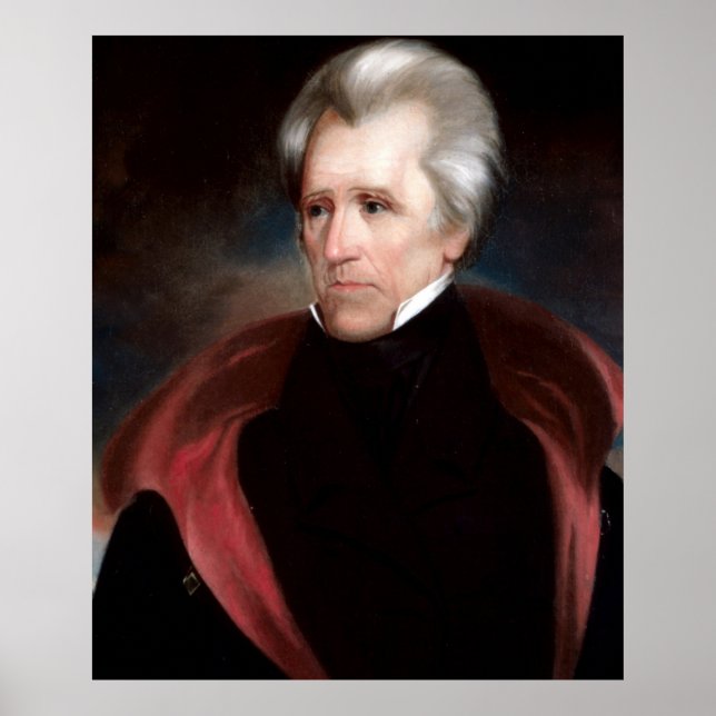 Póster ANDREW JACKSON Pintura de Ralph E. W. Earl Impress (Frente)