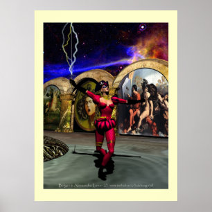 Póster ANDROID BALÉ, Ficção Científica