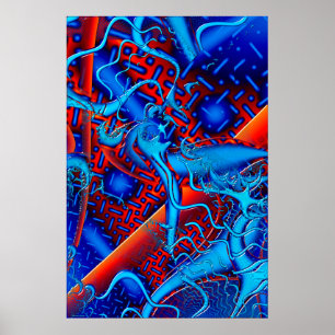 Poster Android fundido