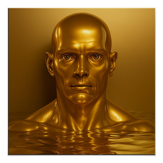 Póster Androïde métal liquide (Frente)