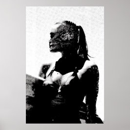 Póster Androides Sonham com Surf?