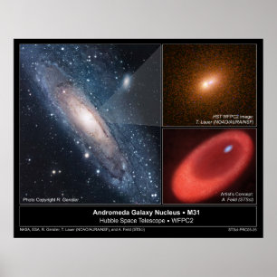 Poster AndromedaGalaxyNucleus-M31-2005-26