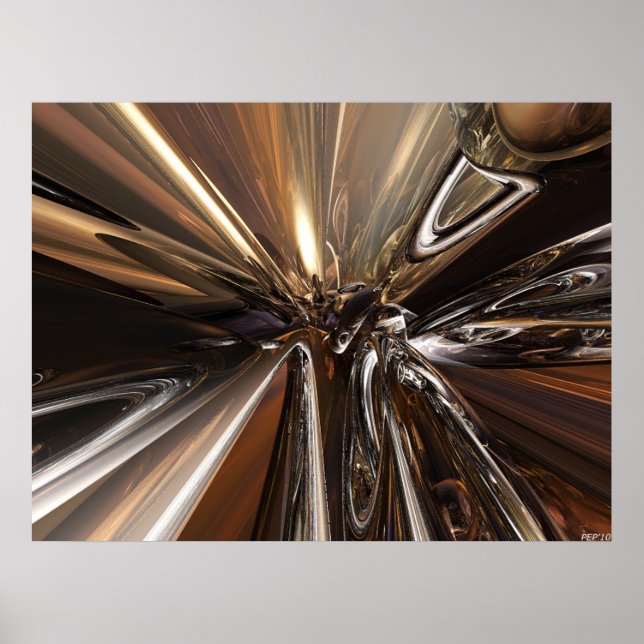 Poster Anéis de Perspectiva (Frente)