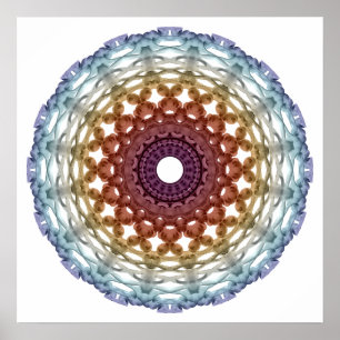 Póster Anel de DNA Abstrato