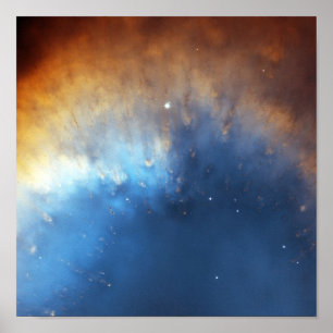 Póster Anel de gás da nebulosa da hélice