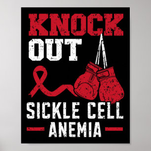Poster Anemia das Células Falciformes Doenças do sangue D