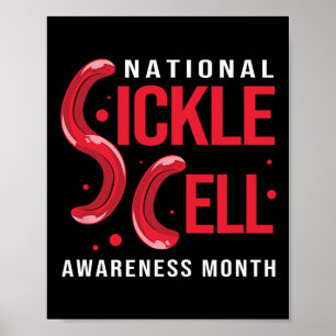 Poster Anemia das Células Falciformes Sensibilização Naci
