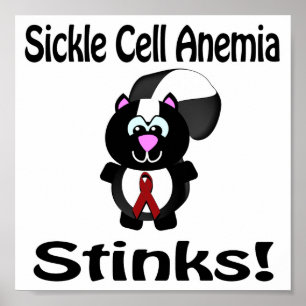 Poster Anemia das Células Falsiformes Cheira a Design