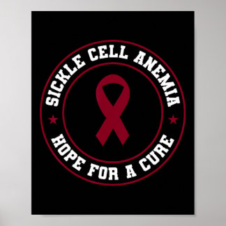 Poster Anemia de Células Falsiformes Células Guerreiro Ce