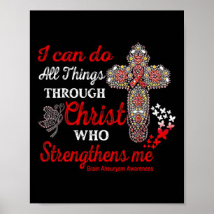 Poster Aneurisma Sensibilização Cérebro Aneurisma Cristo