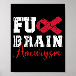 Poster Aneurismo cerebral Guerreiro Doença Médica Aneuris