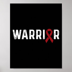 Poster Aneurismo Sensibilização Guerreiro da Fita da Borg