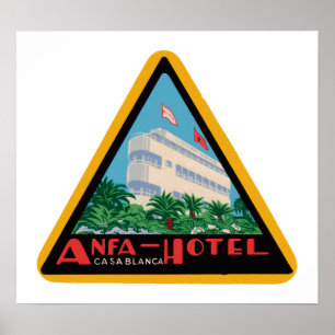 Poster Anfa Hotel Casablanca