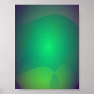 Póster Anfíbio verde