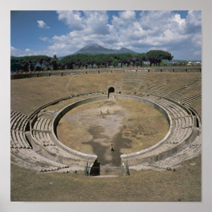 Póster Anfiteatro, c.80 começado BC