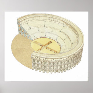 Poster Anfiteatro romano