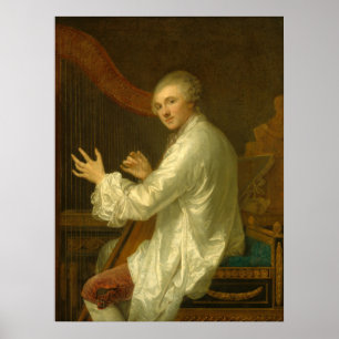 Poster Ange Laurent - Jean-Baptiste Greuze Fine Art