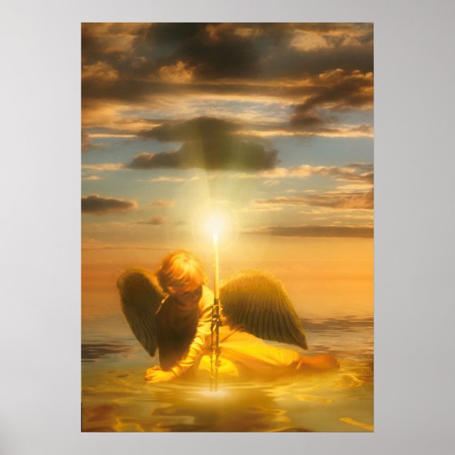 Poster Angel Child ILUMINA O MUNDO (Frente)