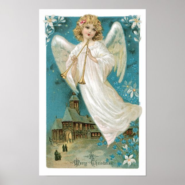 Poster Angel Christmas (Frente)