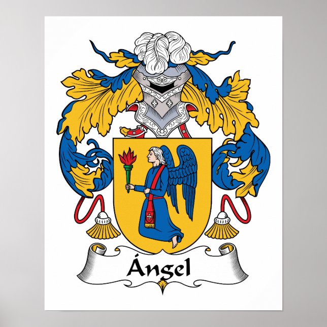 Póster Angel Family Crest (Frente)