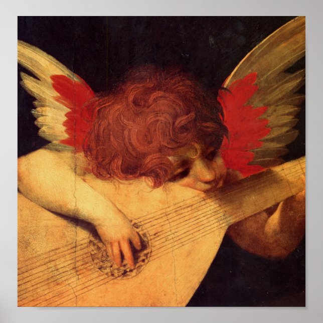 Póster Angel Musical, Rosso Fiorentino Christian (Frente)