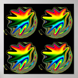 Poster Angel Trails art