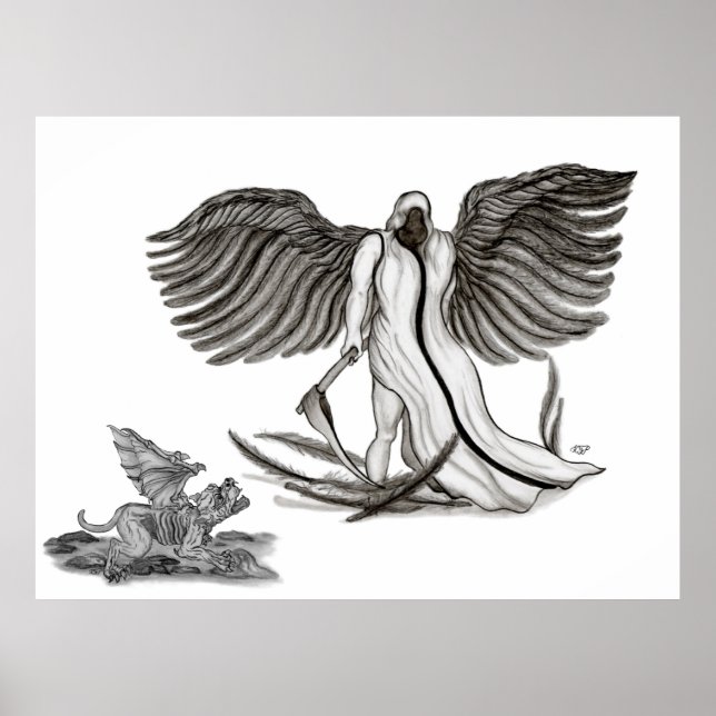 Poster Angel Uriel (Frente)