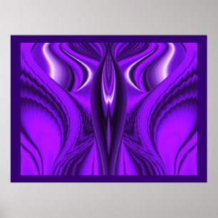 Póster Angel Wings, Abstrato Fantasy Arte Arco-Íris