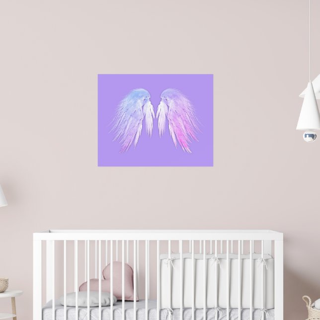 Poster ANGEL WINGS Fairy Purple (Berçário 2)