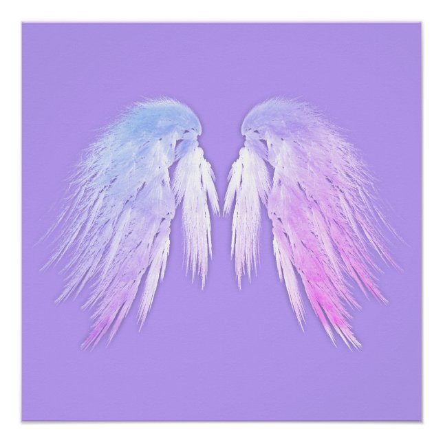 Póster ANGEL WINGS Fairy Purple (Frente)