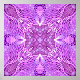 Póster Angelic Realm Mandala