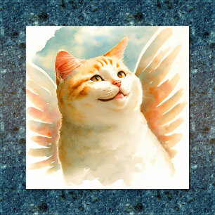 Poster Angelica The Heavenly Angel Cat