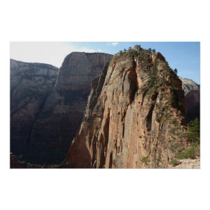 Póster Angels Landing no Parque Nacional do Zion