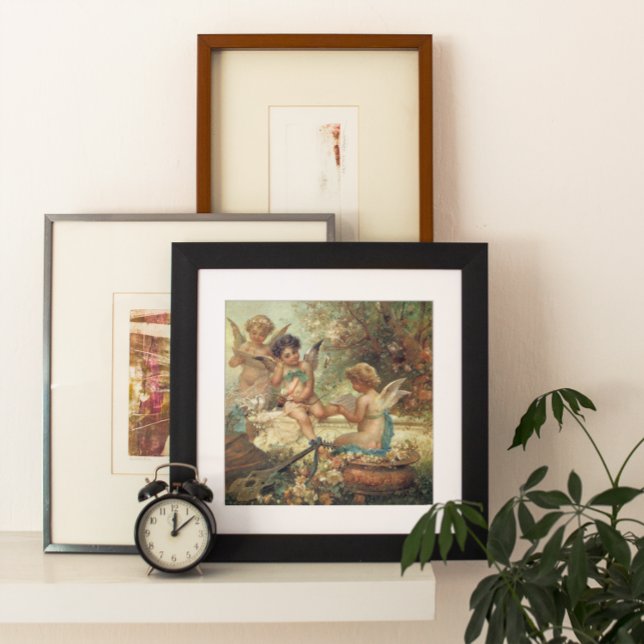 Póster Angels músicos por Hans Zatzka, Belas Artes Vitori (Criador carregado)