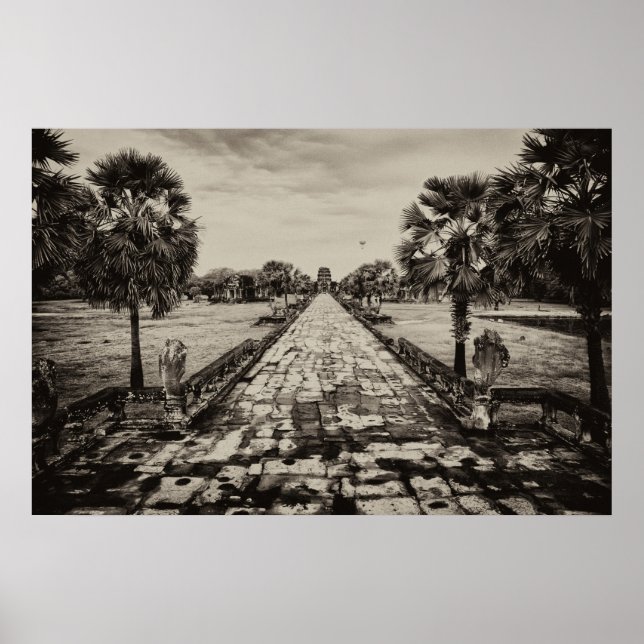 Poster Angkor Wat Causeway (Frente)