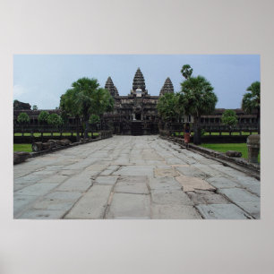 Poster Angkor Wat em Siem Reap, Cambodia