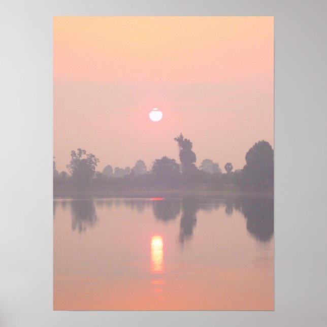 Poster "Angkor Wat Sunset" (Frente)