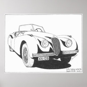 Póster Anglaises-Jaguar
